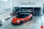 Tesla Model 3 by Signature on Vossen Wheels (CV10) 2019 года